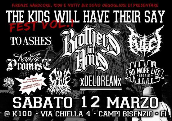 Volantino 12 Marzo 2016 The kids will have their say