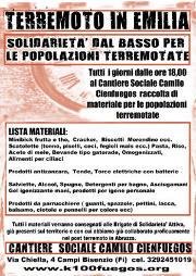 Terremoto in Emilia