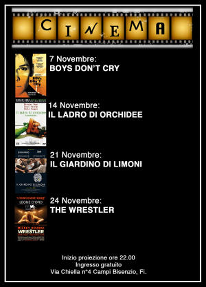 locandina cinema Novembre 2010