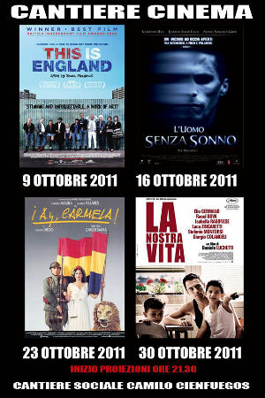locandina cinema Ottobre  2011