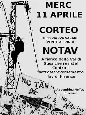 Volantino corteo NoTav 11 Aprile 2012