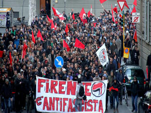 Fi Antifa Firenze Antifascista 16 Novembre 2013 contro i fascisti di casapound